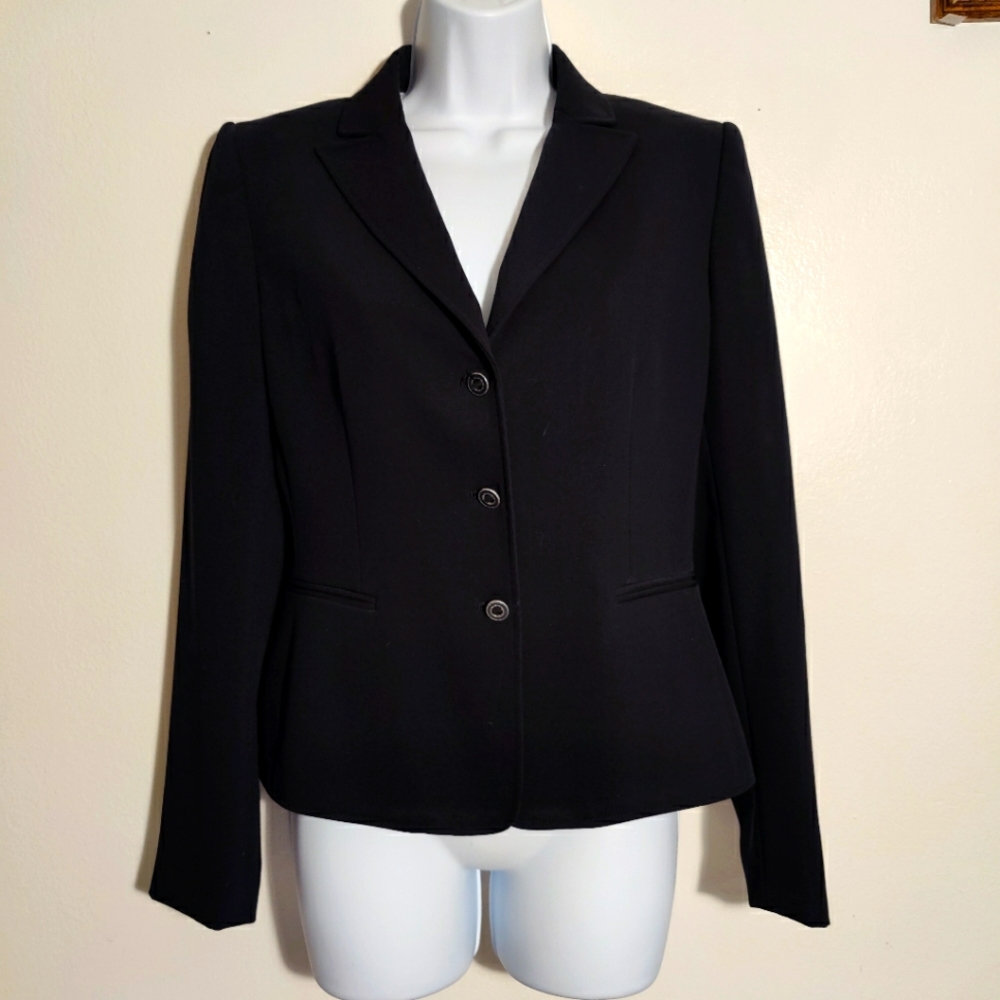 Tahari Black Blazer Size 4
